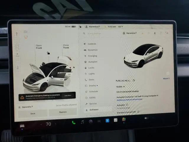 2024 TESLA MODEL 3   