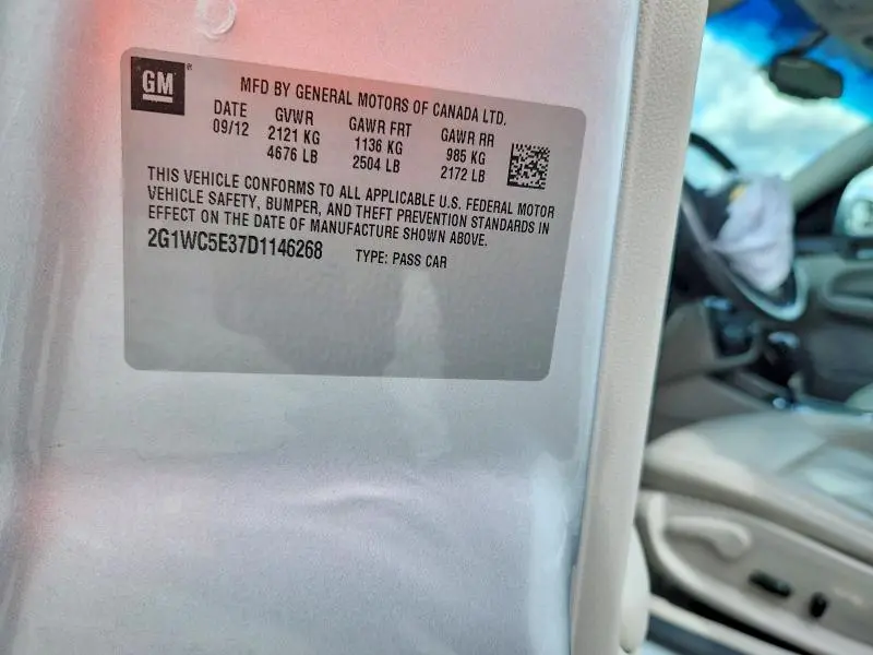 2013 CHEVROLET IMPALA LTZ  