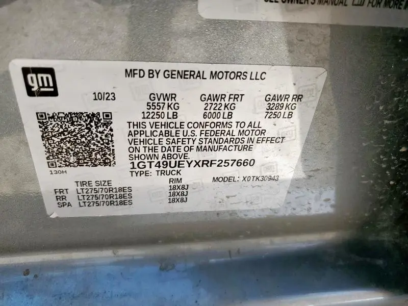 2024 GMC SIERRA K3500 SLT