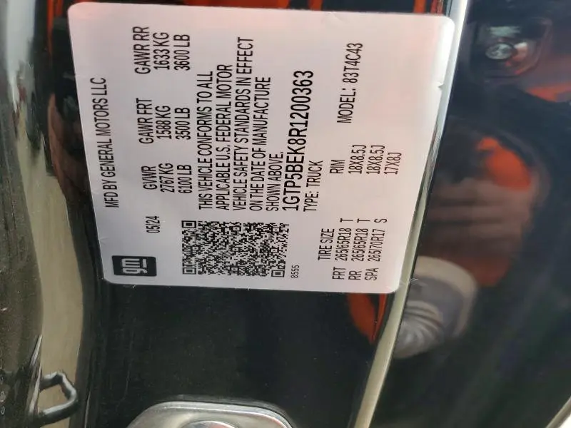 2024 GMC CANYON ELEVATION  