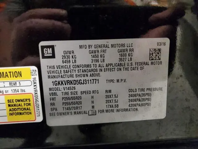 2016 GMC ACADIA SLT-1  