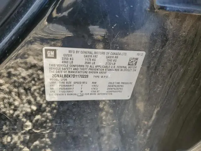 2013 CHEVROLET EQUINOX LS  
