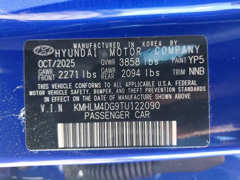 2026 HYUNDAI ELANTRA SEL SPORT  