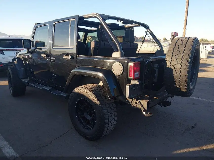 2017 JEEP WRANGLER UNLIMITED SAHARA 4X4