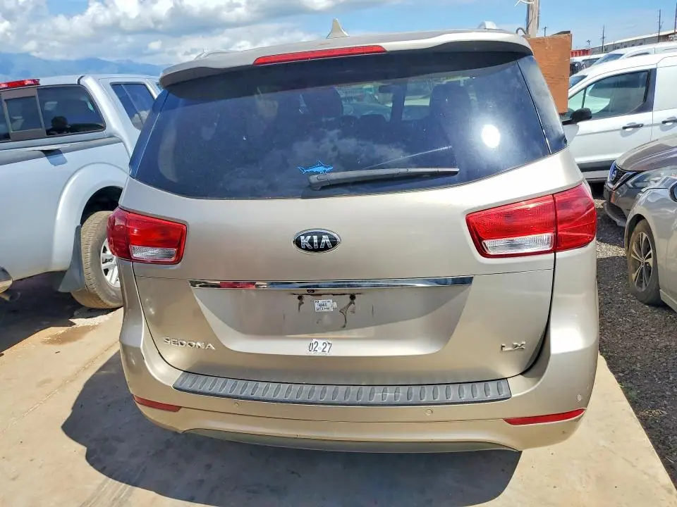 2016 KIA SEDONA LX  