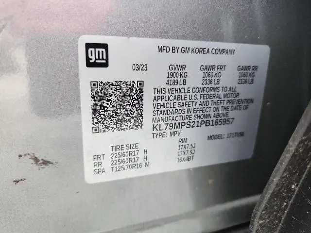 2023 CHEVROLET TRAILBLAZER LT  