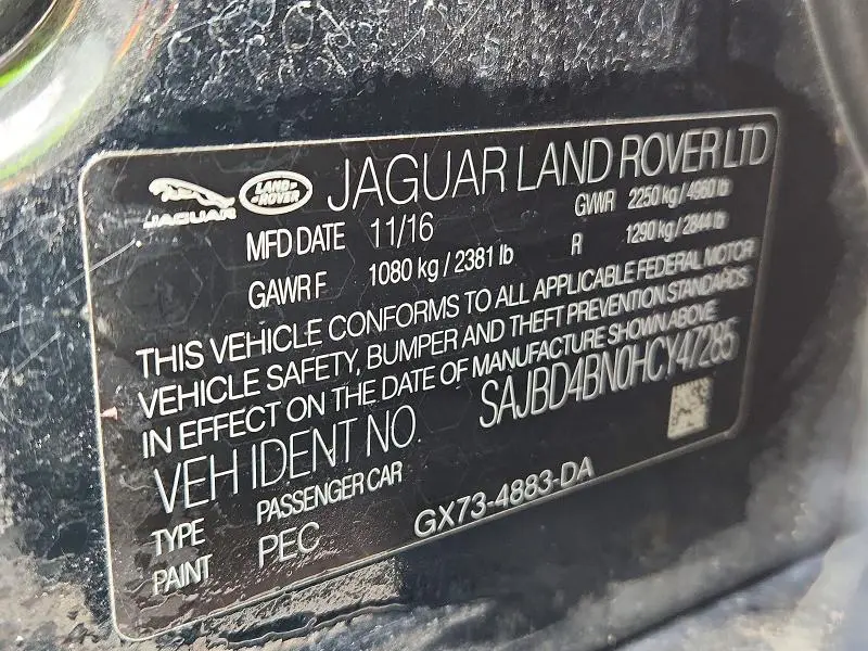 2017 JAGUAR XF PREMIUM  