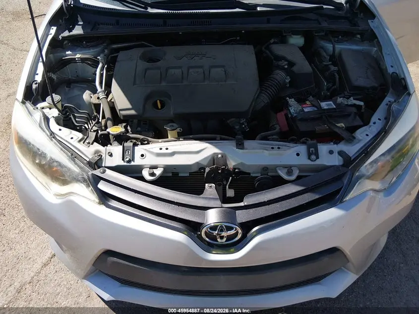 2016 TOYOTA COROLLA LE