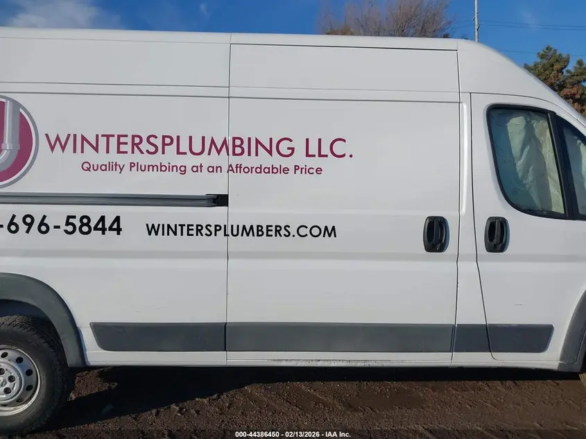 2017 RAM PROMASTER 2500 HIGH ROOF 159 WB
