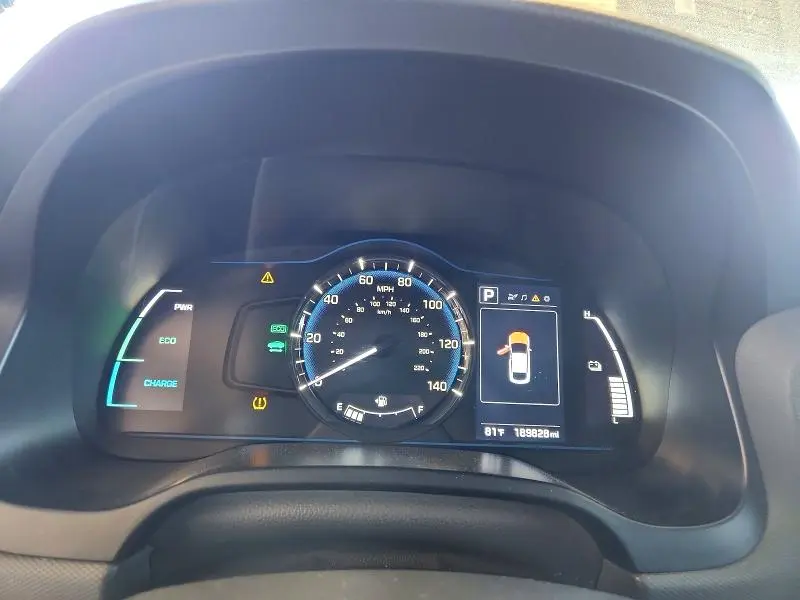 2019 HYUNDAI IONIQ BLUE  