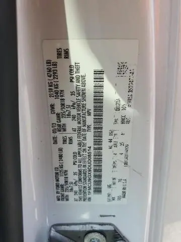 2013 FORD ESCAPE SE  