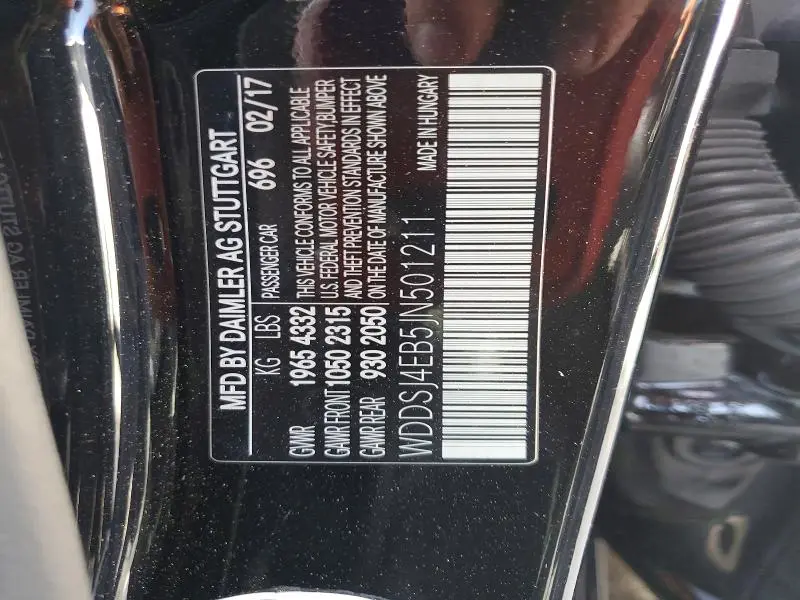 2018 MERCEDES-BENZ CLA 250  