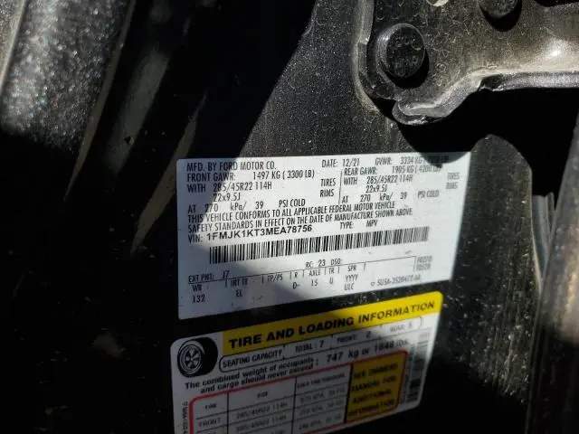 2021 FORD EXPEDITION MAX LIMITED  