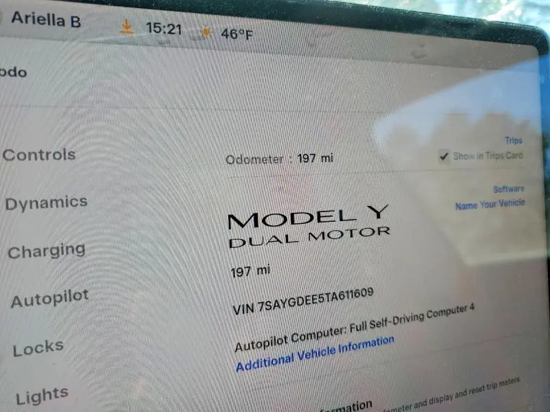 2026 TESLA MODEL Y   