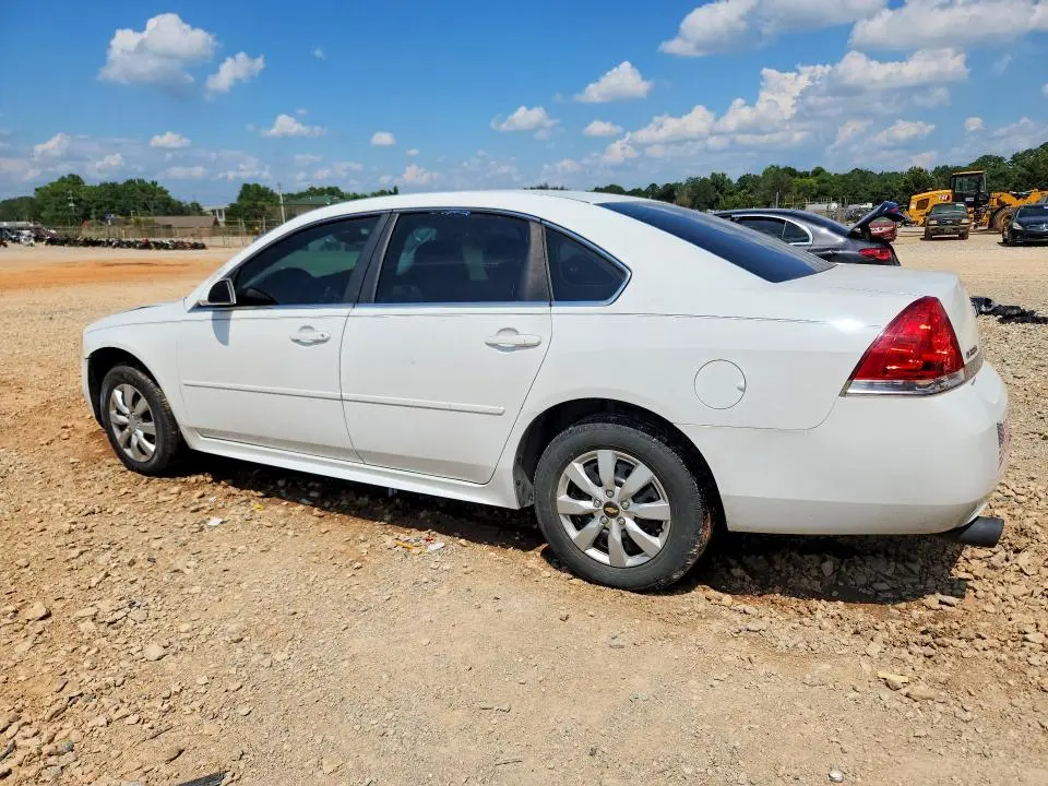 2010 CHEVROLET IMPALA POLICE  