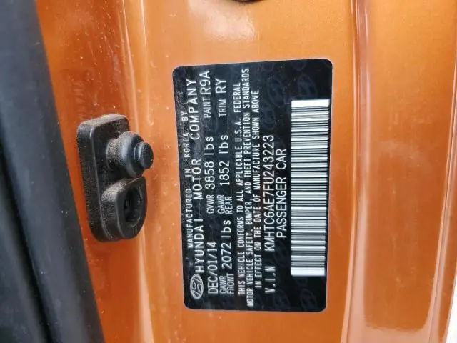 2015 HYUNDAI VELOSTER TURBO  