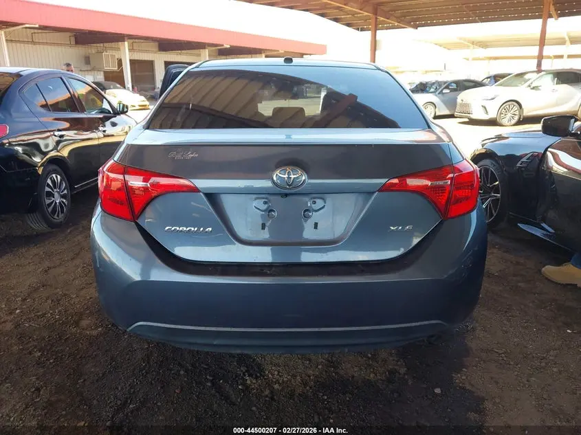 2018 TOYOTA COROLLA XLE