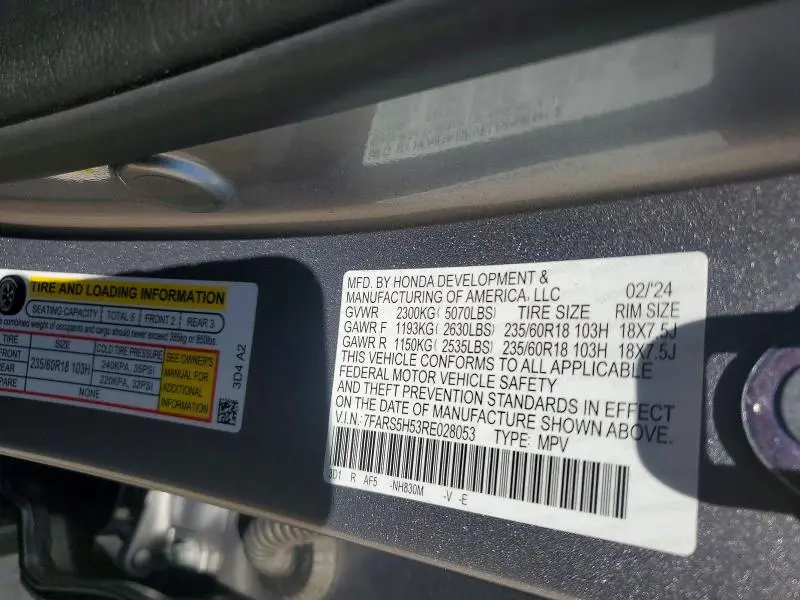 2024 HONDA CR-V SPORT  