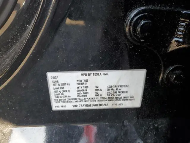 2024 TESLA MODEL Y 