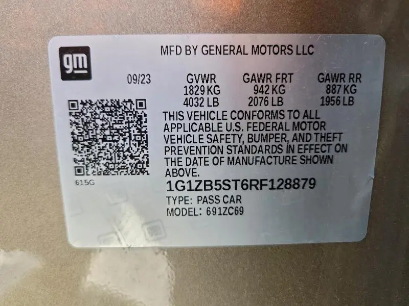 2024 CHEVROLET MALIBU LS  