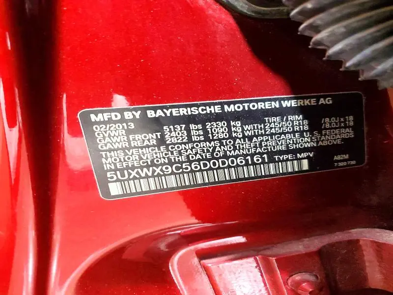 2013 BMW X3 XDRIVE28I  