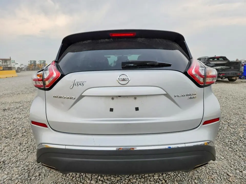 2016 NISSAN MURANO PLATINUM  