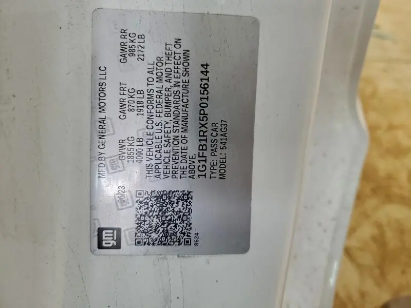 2023 CHEVROLET CAMARO LS  