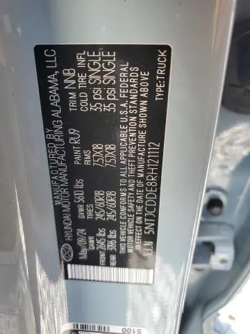 2024 HYUNDAI SANTA CRUZ SEL  