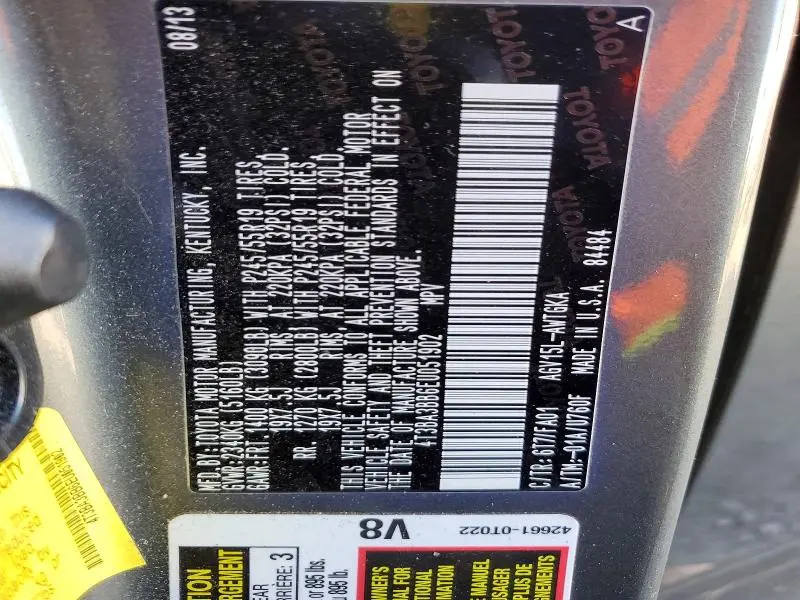 2014 TOYOTA VENZA LE  