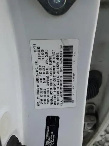 2017 HONDA ACCORD SPORT  