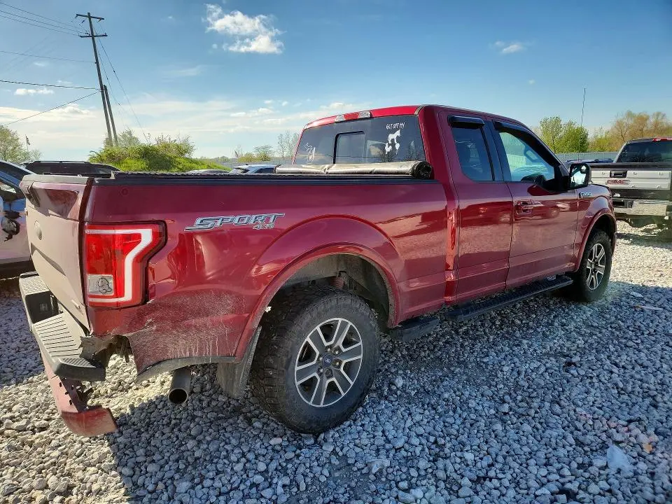 2016 FORD F150 SUPER CAB  