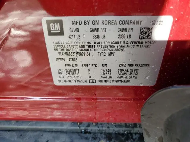 2021 BUICK ENCORE GX PREFERRED  