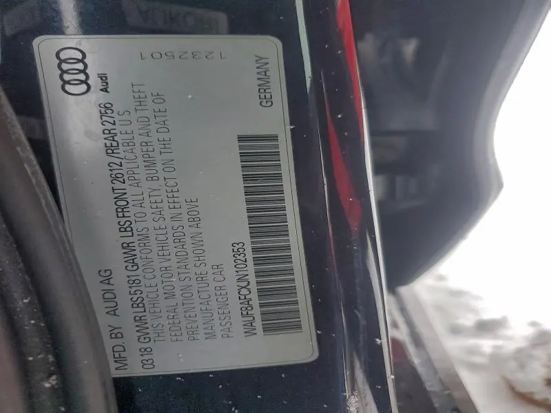 2018 AUDI A6 PREMIUM  