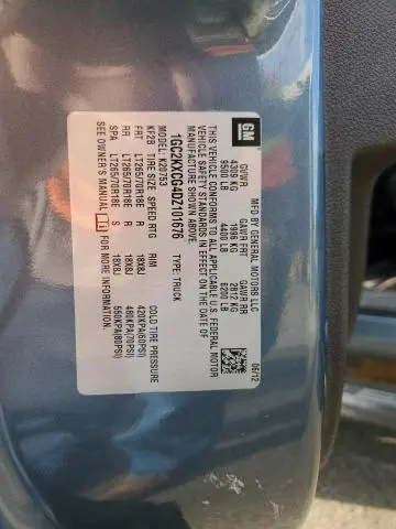 2013 CHEVROLET SILVERADO K2500 HEAVY DUTY LT  