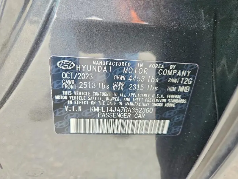 2024 HYUNDAI SONATA SEL  