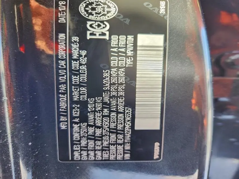 2019 VOLVO XC90 T6 R-DESIGN  