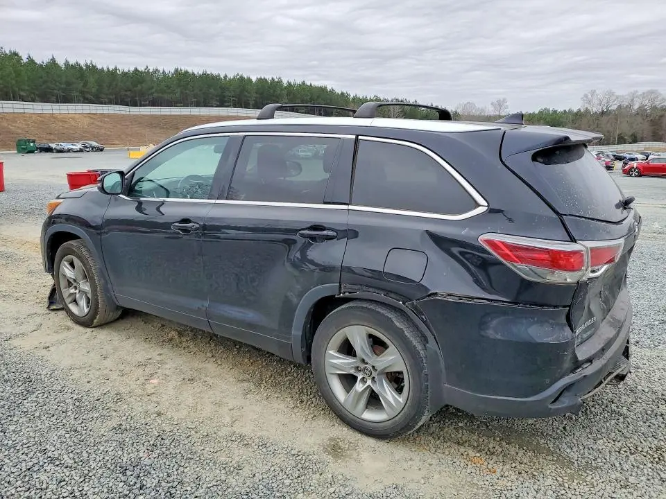 2016 TOYOTA HIGHLANDER LIMITED PLATINUM  