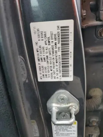 2012 HONDA ACCORD EXL  