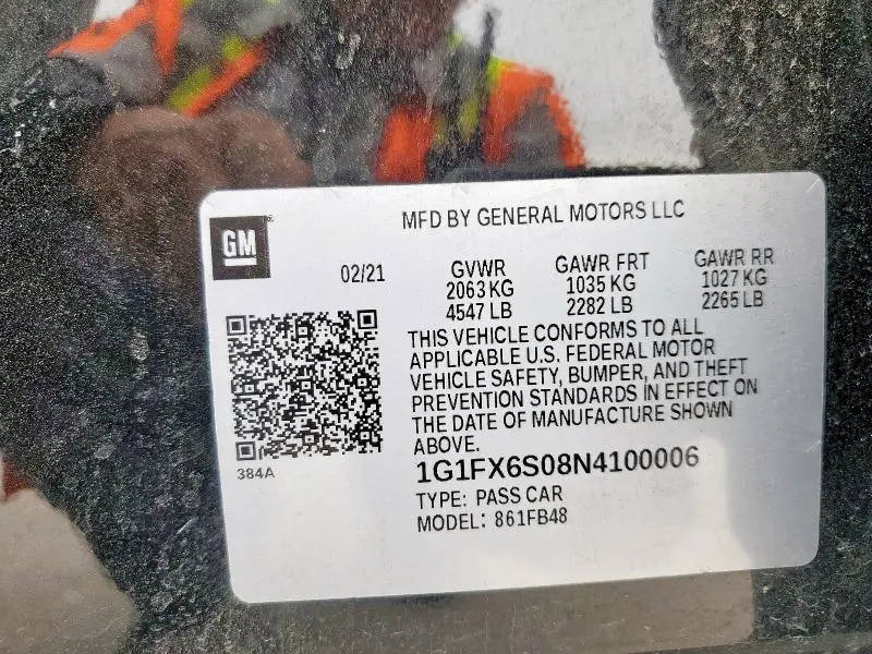 2022 CHEVROLET BOLT EV 2LT  