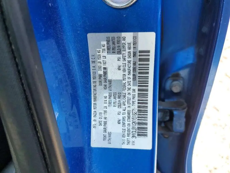 2019 TOYOTA YARIS LE  
