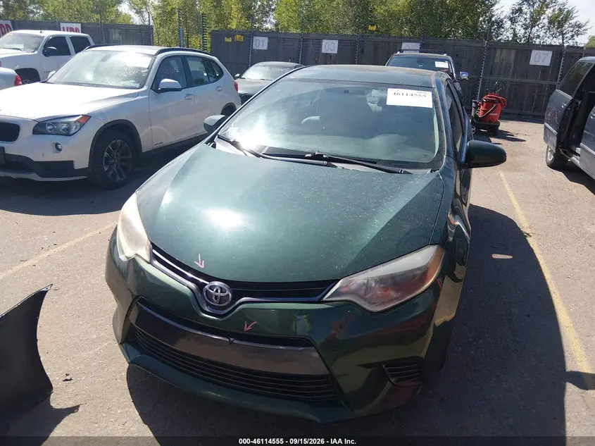 2016 TOYOTA COROLLA LE