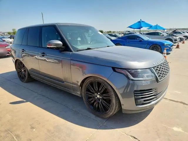 2018 LAND ROVER RANGE ROVER SUPERCHARGED  