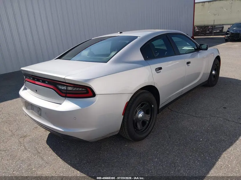 2019 DODGE CHARGER POLICE RWD
