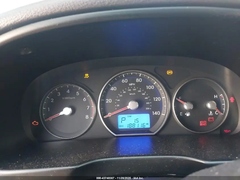 2010 HYUNDAI SANTA FE GLS