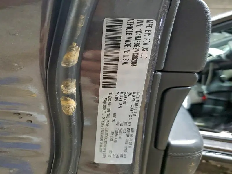 2021 JEEP GRAND CHEROKEE LIMITED  