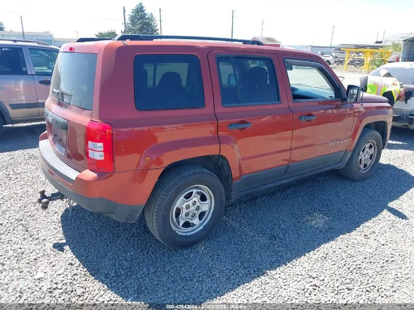 2012 JEEP PATRIOT SPORT