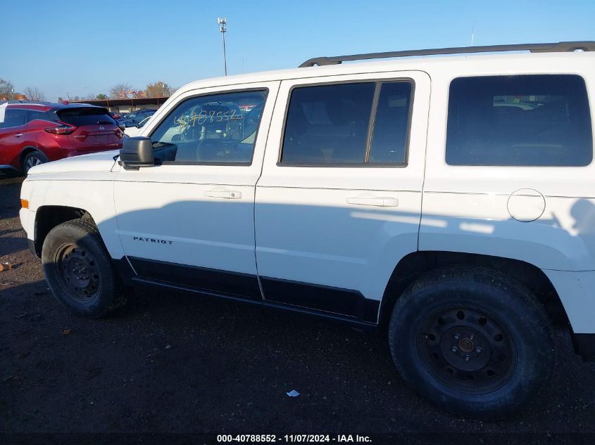 2014 JEEP PATRIOT SPORT/NORTH