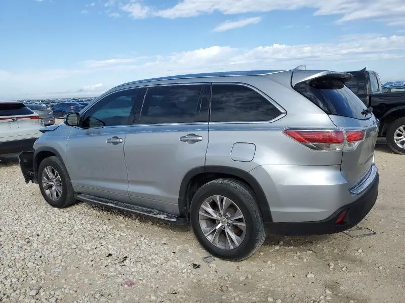 2015 TOYOTA HIGHLANDER XLE  