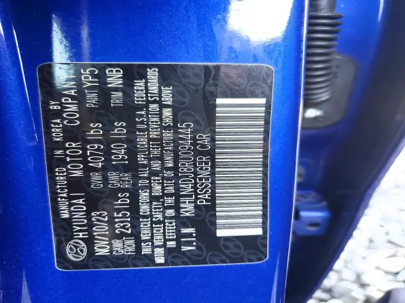 2024 HYUNDAI ELANTRA LIMITED  