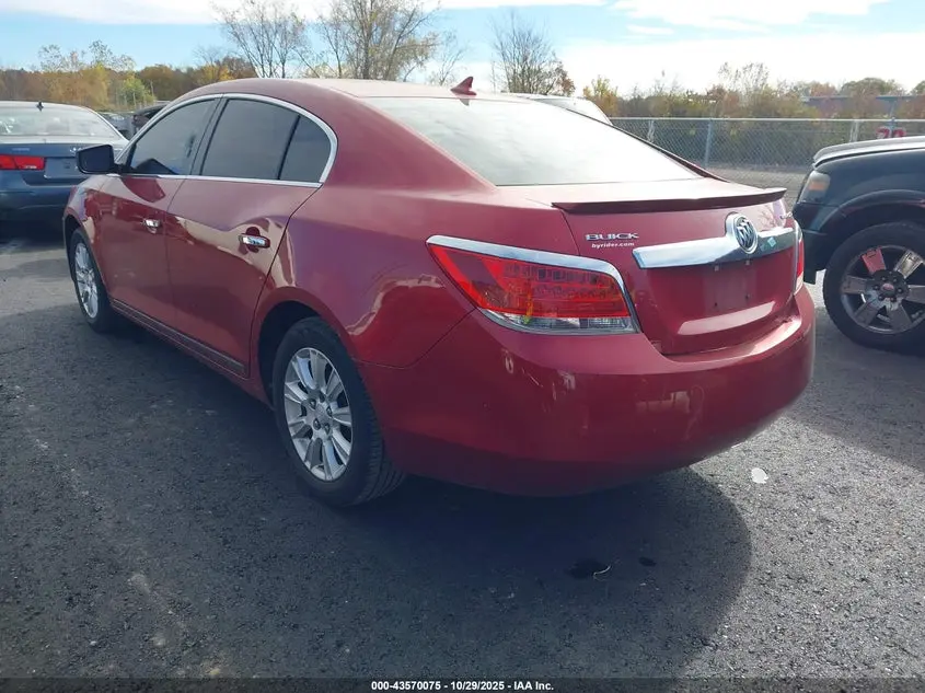 2012 BUICK LACROSSE LEATHER GROUP